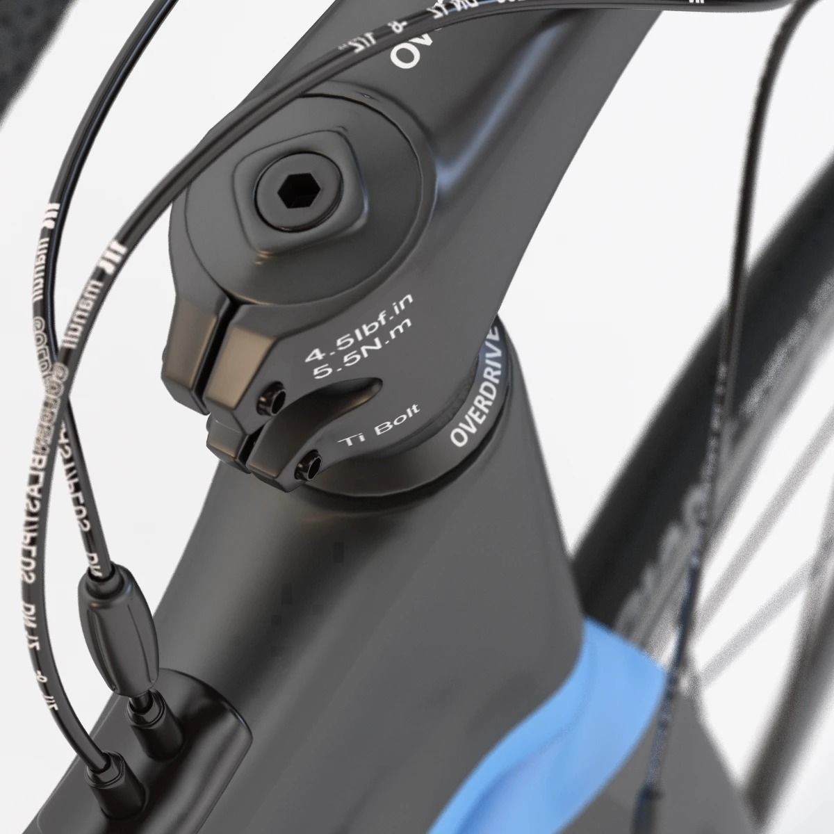 Giant Propel Advanced Sl-2 Black-Blue Sprinter Bicycle 3D model_18