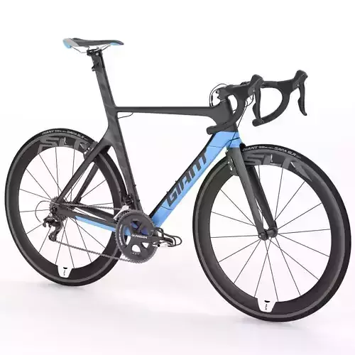 Giant Propel Advanced Sl-2 Black-Blue Sprinter Bicycle