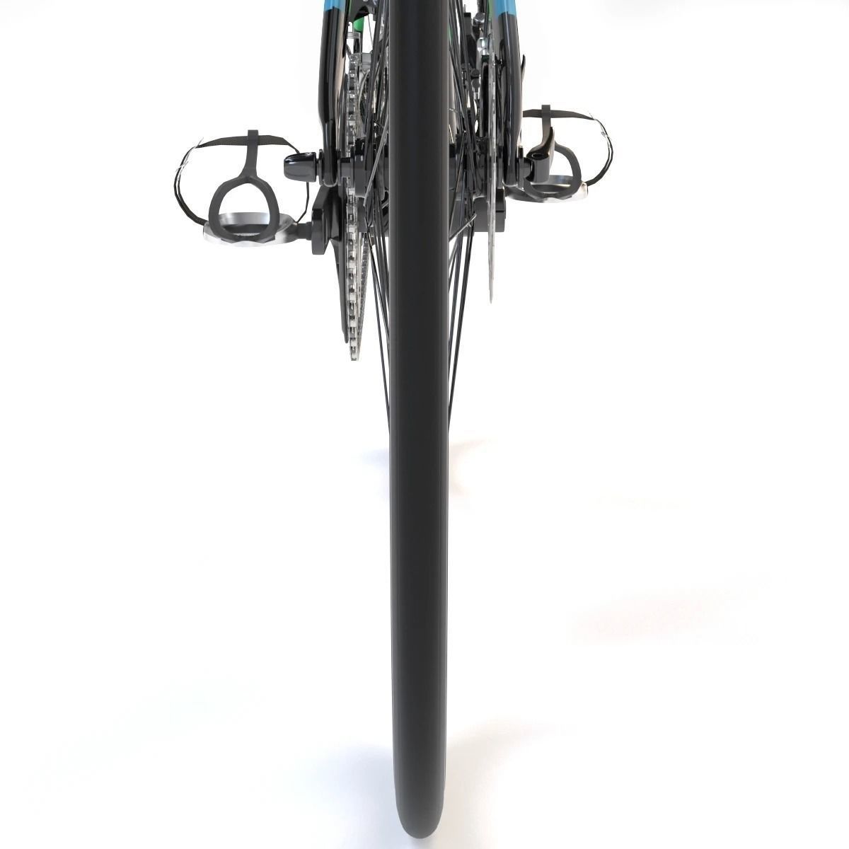 Giant Fastroad Cm1 Black Bicycle 3D model_19