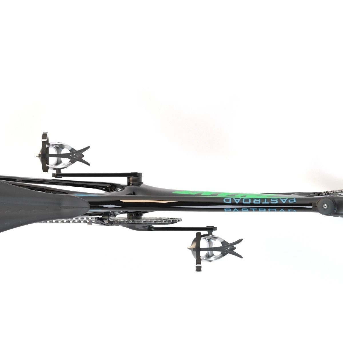 Giant Fastroad Cm1 Black Bicycle 3D model_10