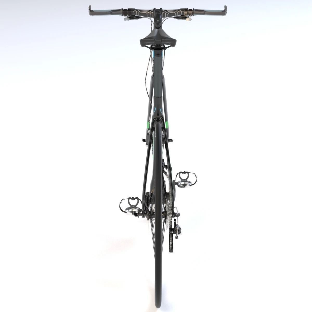 Giant Fastroad Cm1 Black Bicycle 3D model_6