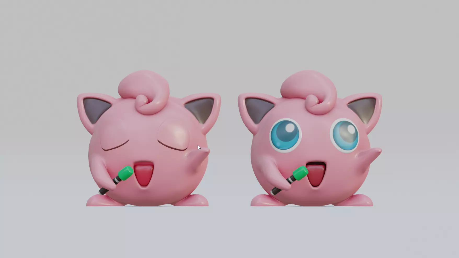 Jigglypuff 3D-Pokemon Free 3D print model_0