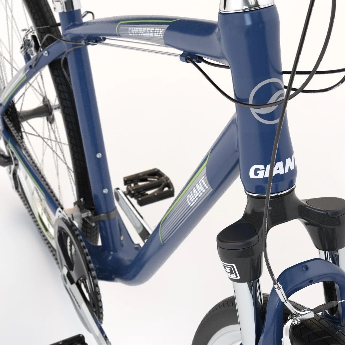 Giant Cypress Dx Deep Blue Bi-Cycle 3D model_12