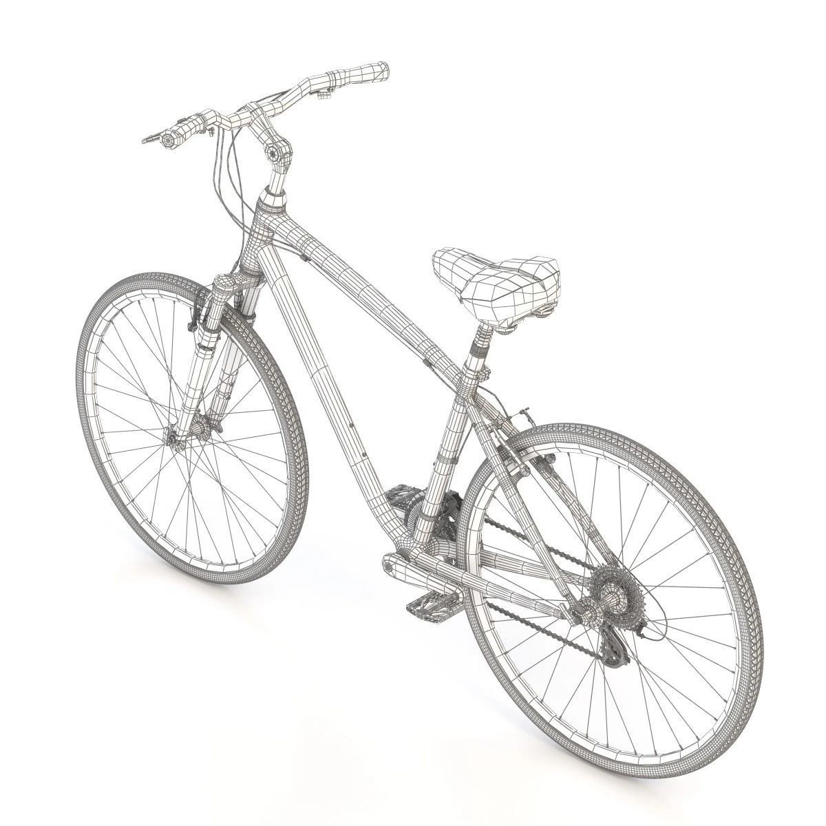 Giant Cypress Dx Deep Blue Bi-Cycle 3D model_5