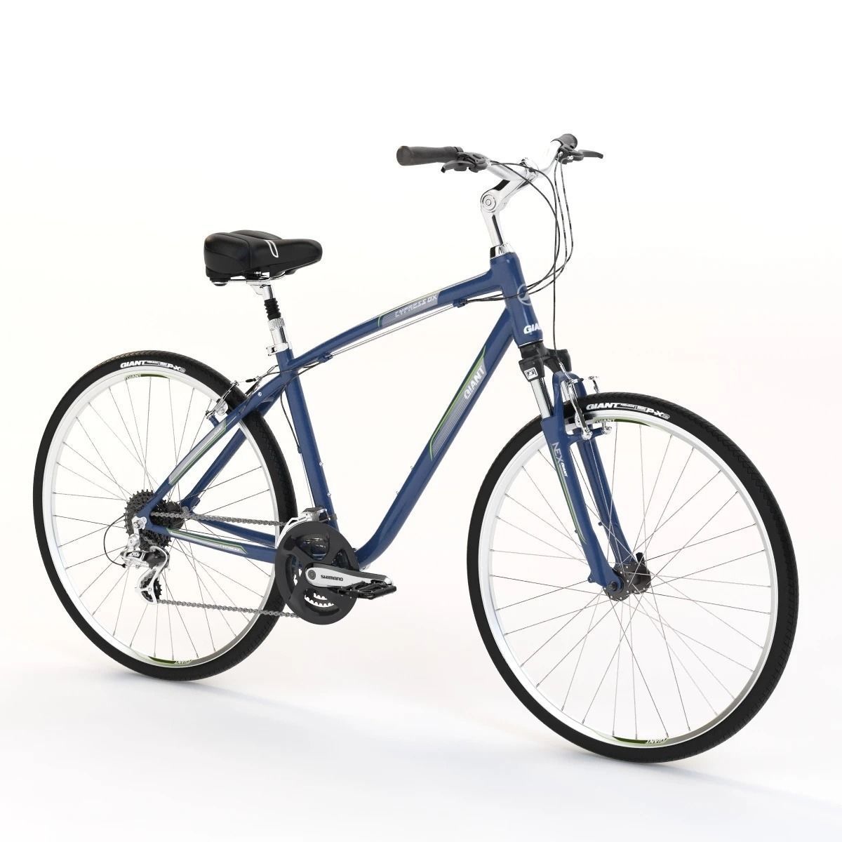 Giant Cypress Dx Deep Blue Bi-Cycle 3D model_1