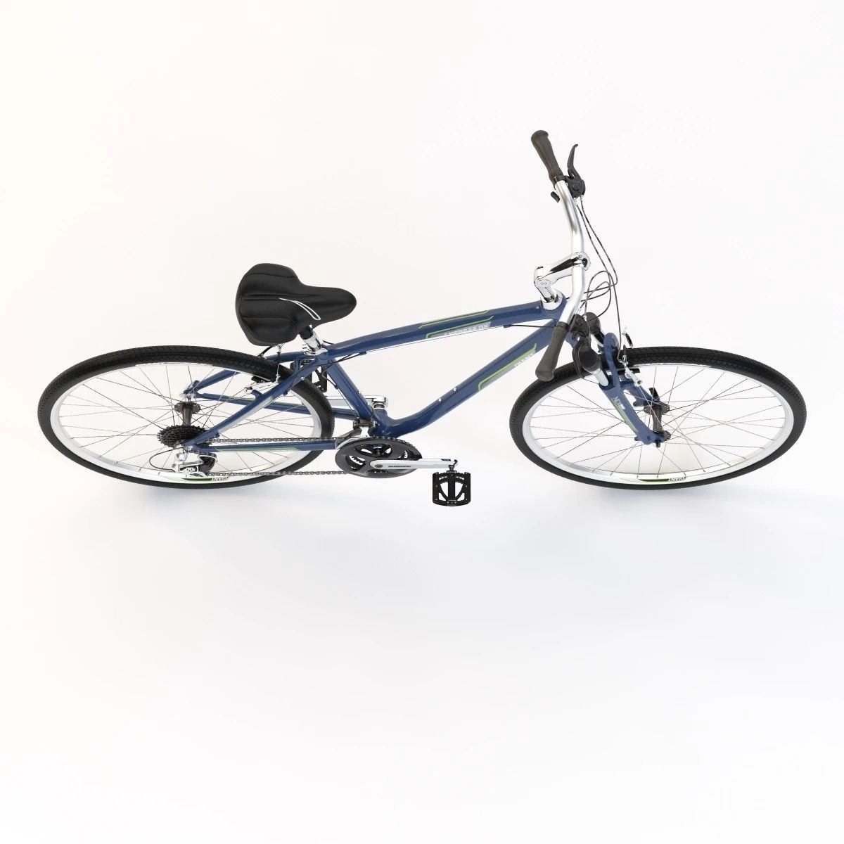 Giant Cypress Dx Deep Blue Bi-Cycle 3D model_10