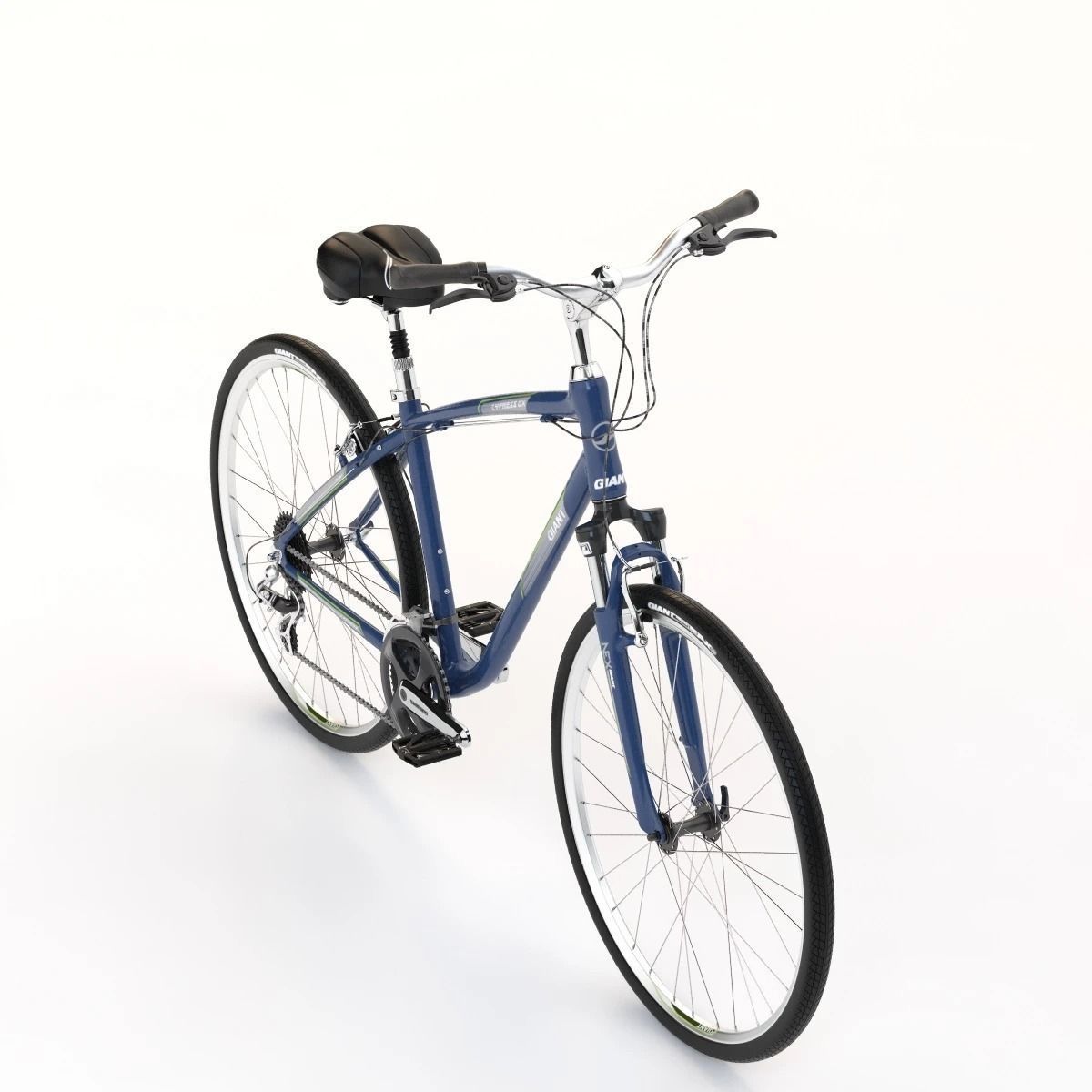 Giant Cypress Dx Deep Blue Bi-Cycle 3D model_9