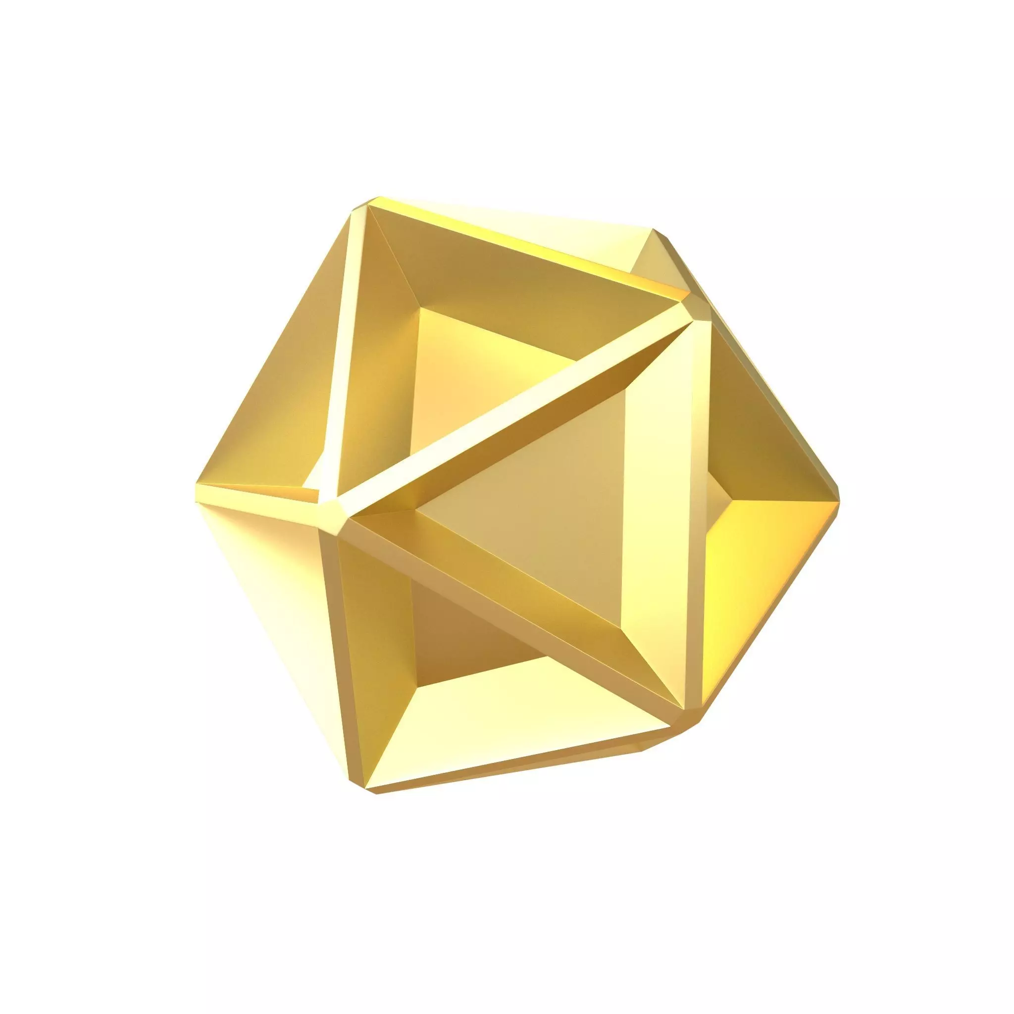 Abstract Shape v10 001 Low-poly 3D model_0