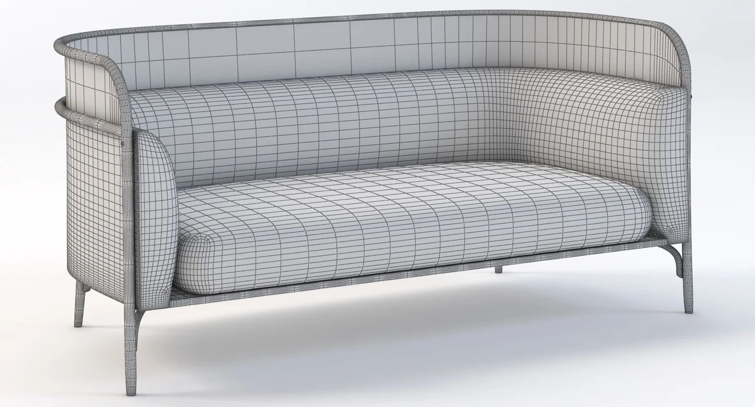 Gamfratesi Targa Sofa 3D model_7