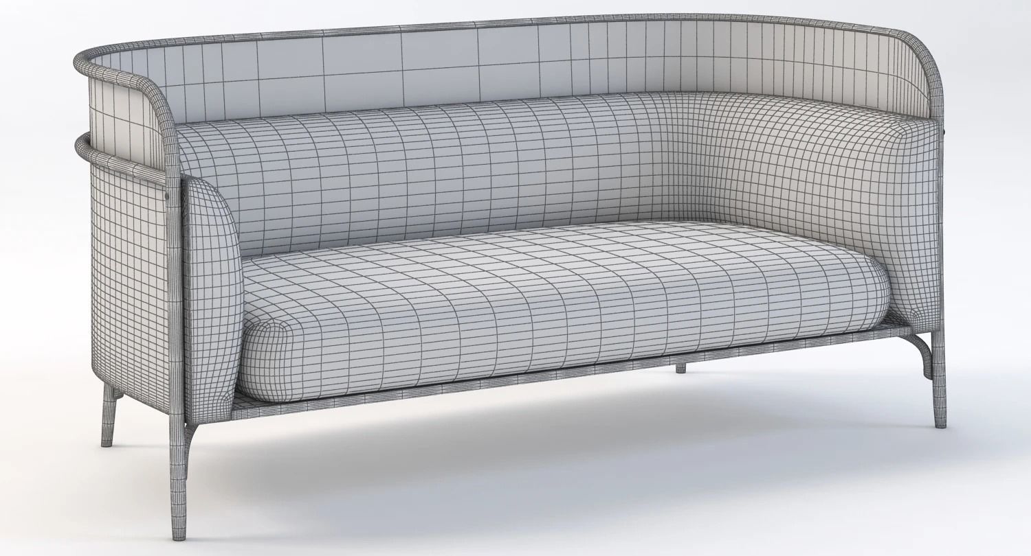 Gamfratesi Targa Sofa 3D model_4