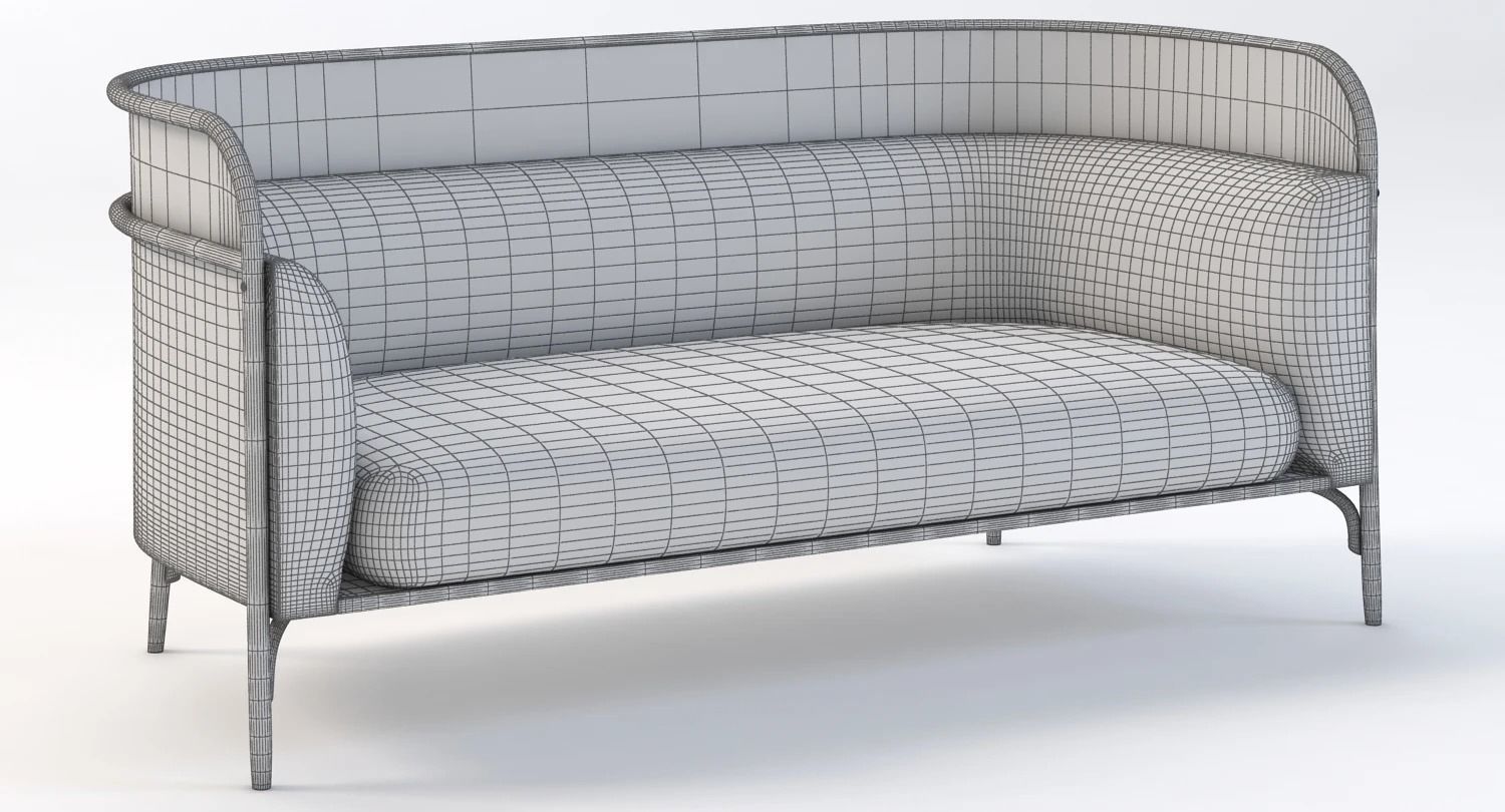 Gamfratesi Targa Sofa 3D model_12