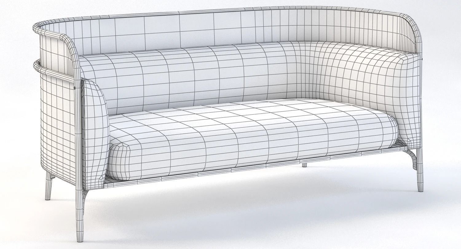 Gamfratesi Targa Sofa 3D model_3
