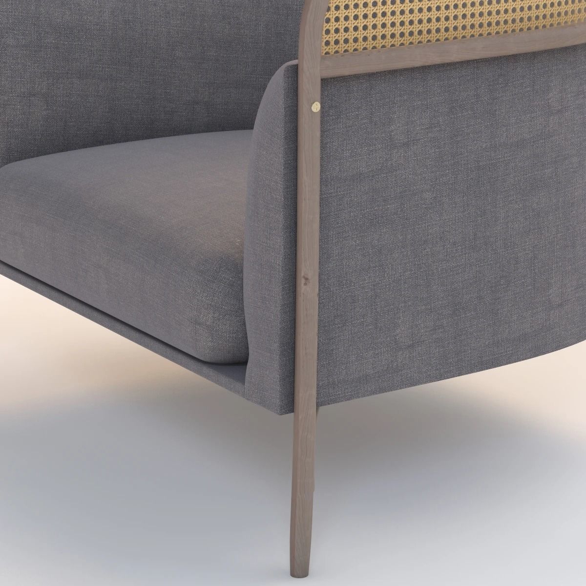 Gamfratesi Targa Lounge Chair 3D model_5