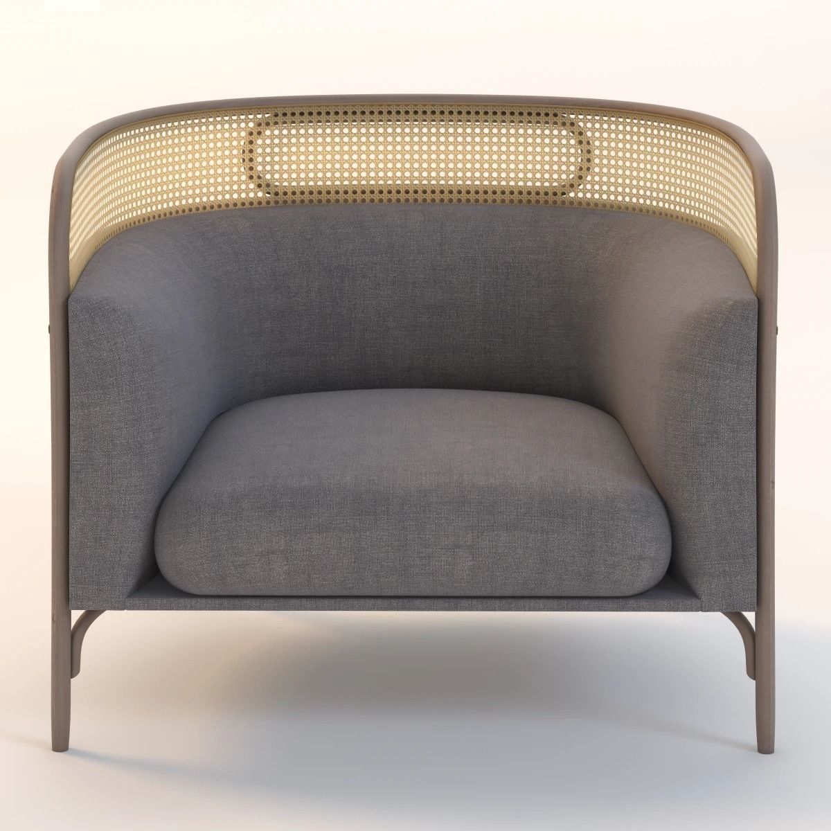 Gamfratesi Targa Lounge Chair 3D model_7