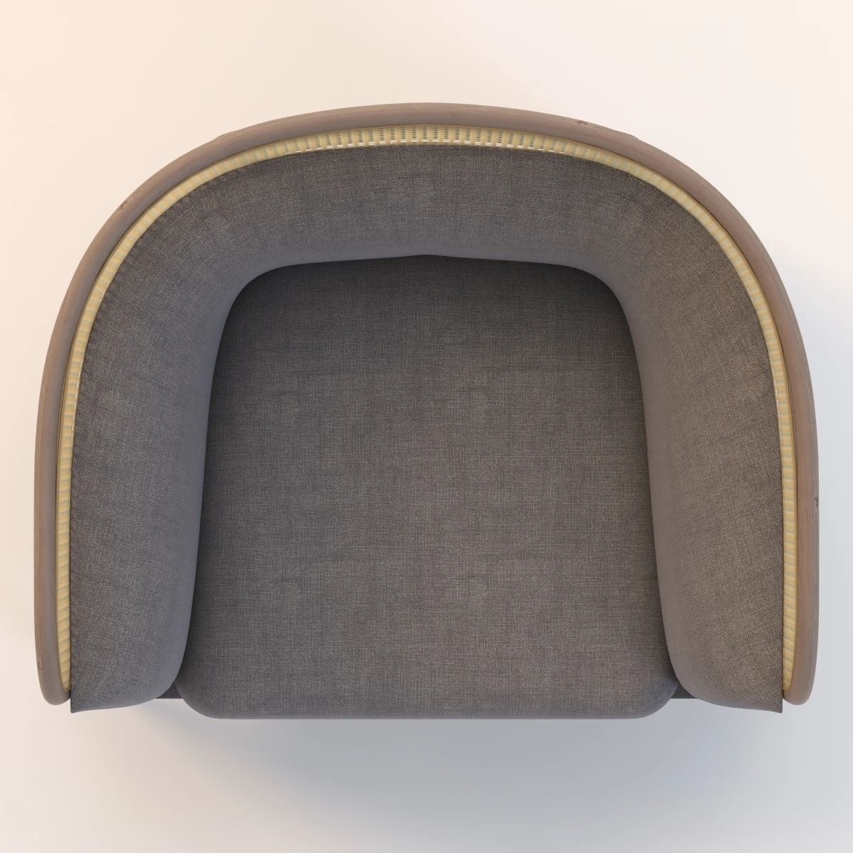 Gamfratesi Targa Lounge Chair 3D model_6