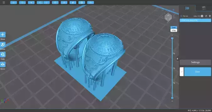 Dong Son drum Ring 3D print model