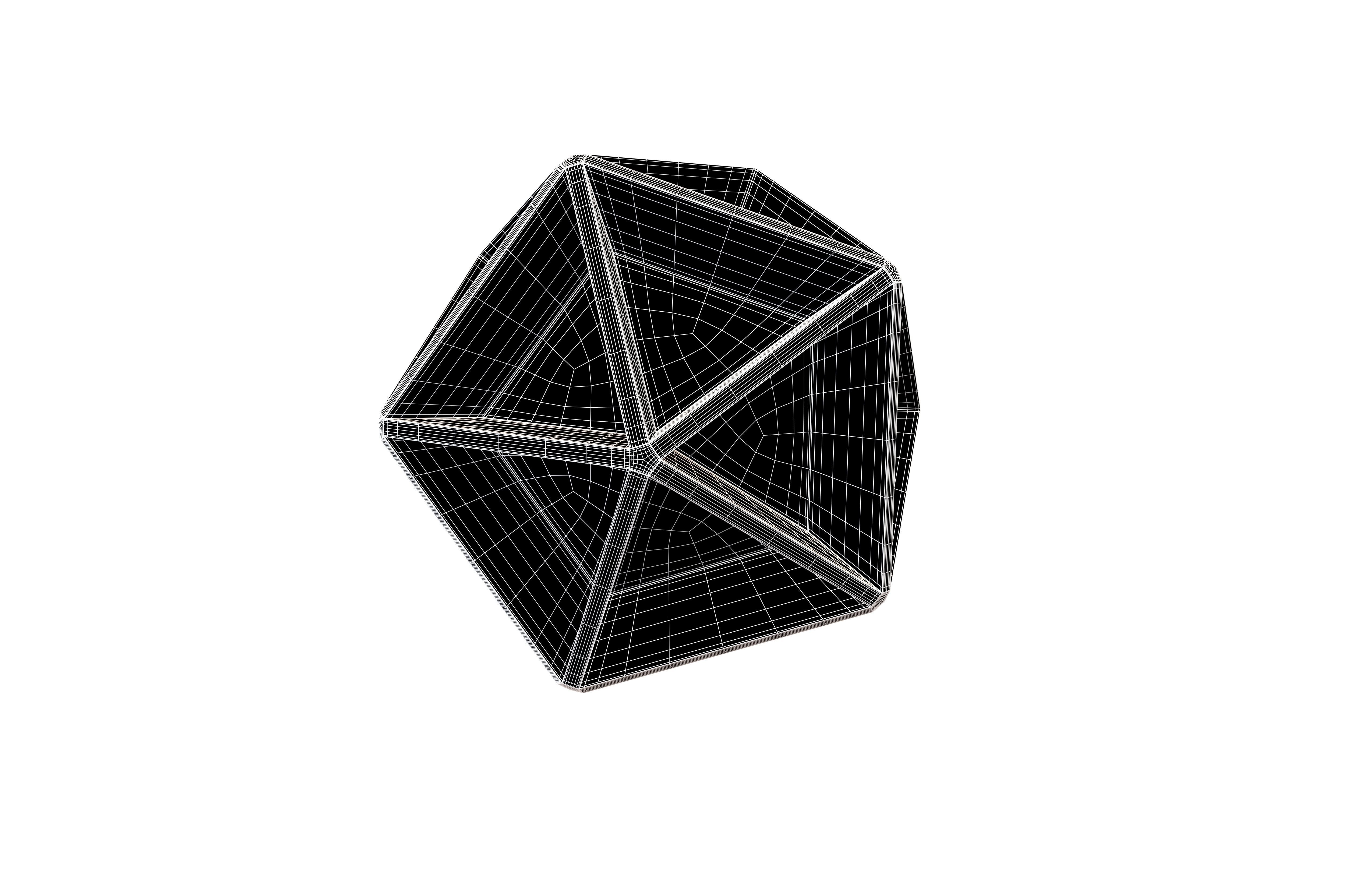 Abstract Shape v10 004 Low-poly 3D model_5