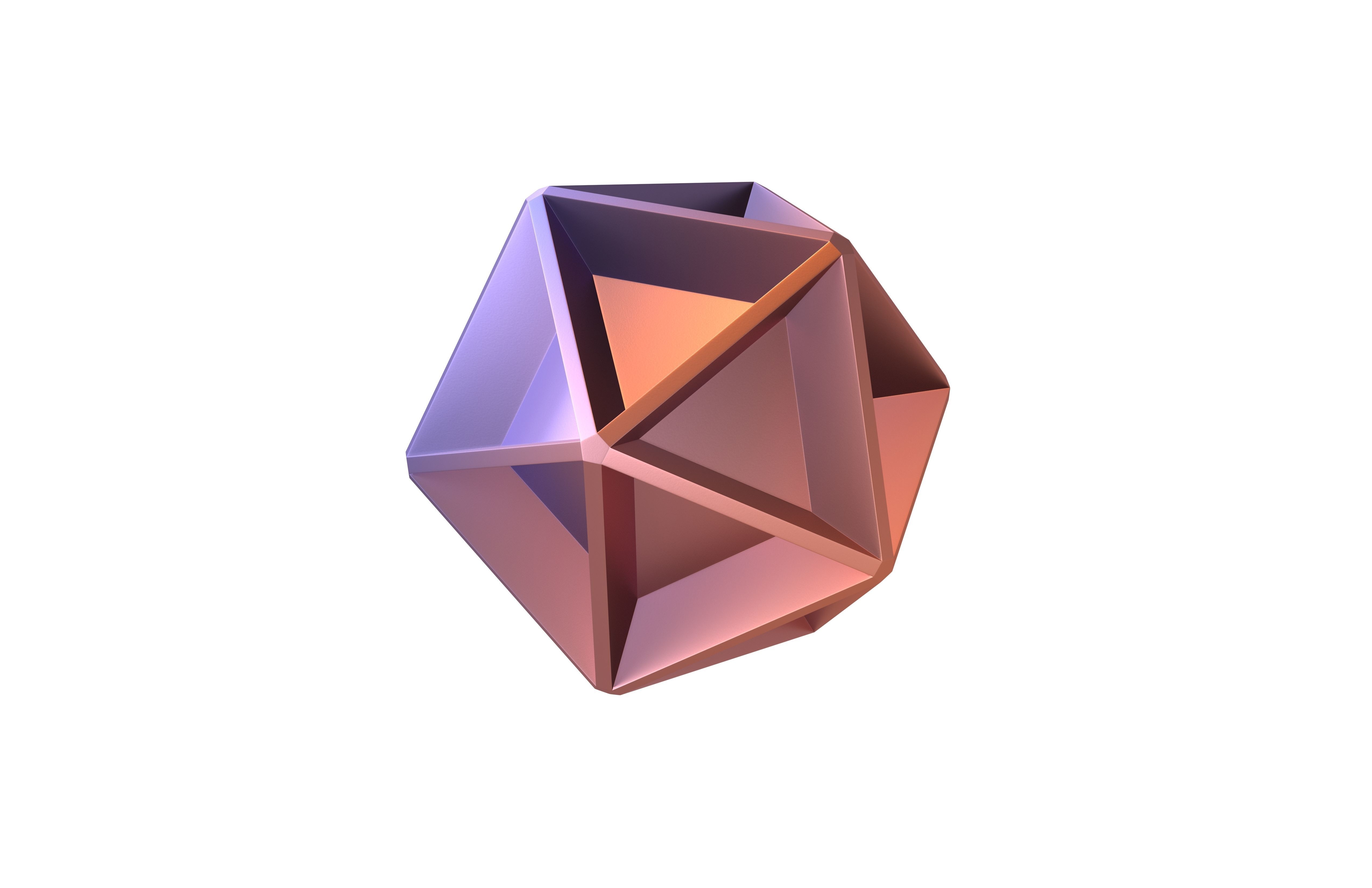 Abstract Shape v10 004 Low-poly 3D model_2