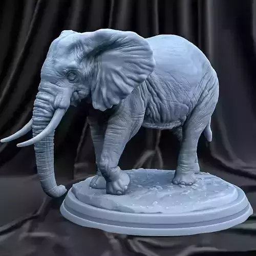 ELEPHANT statue 3D print model