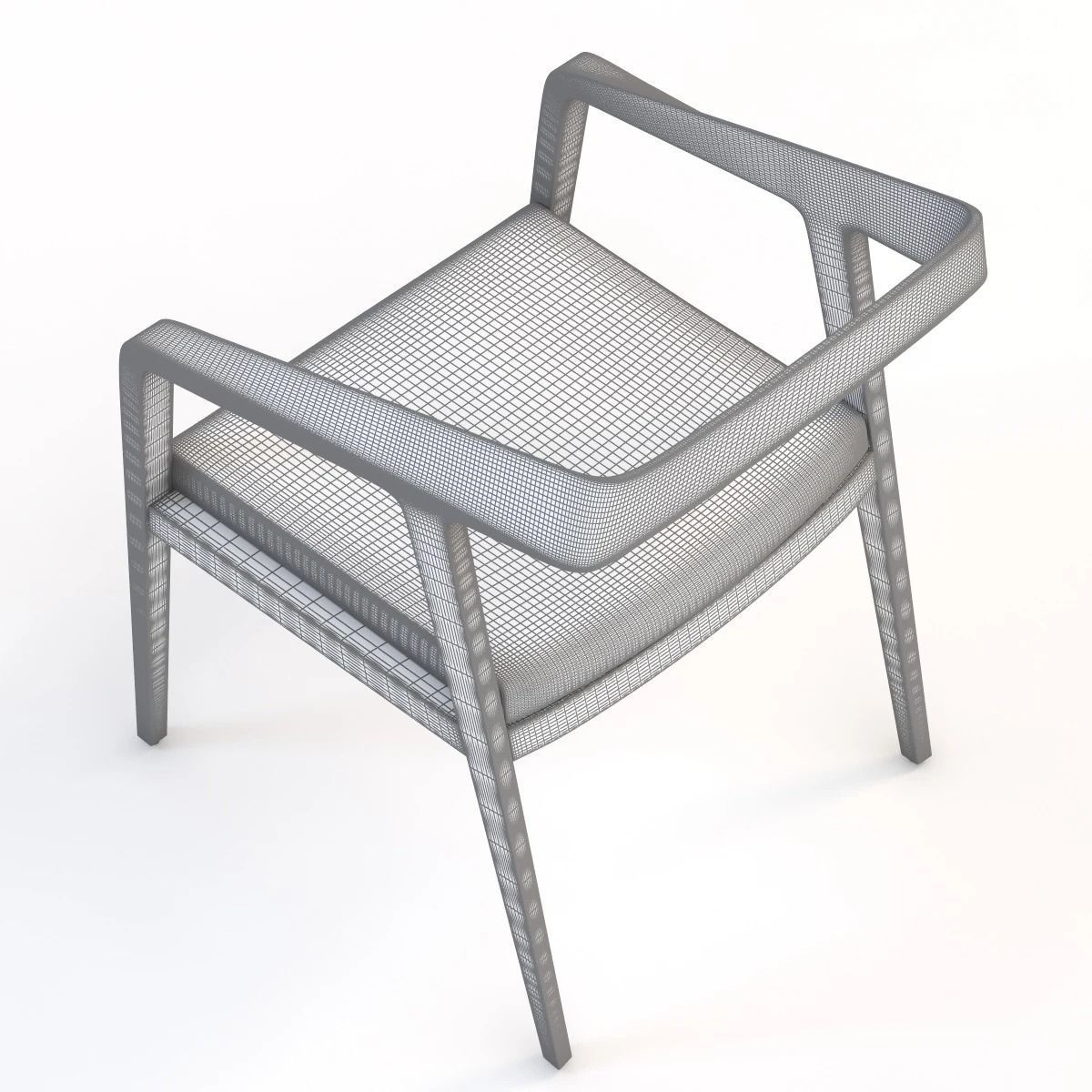 Full Twist Side Chairs Geiger 3D model_15
