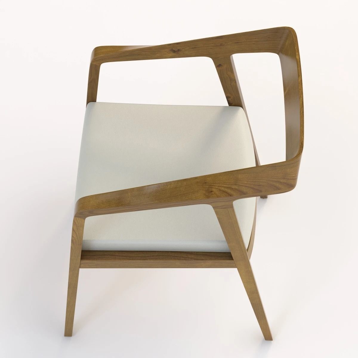 Full Twist Side Chairs Geiger 3D model_5