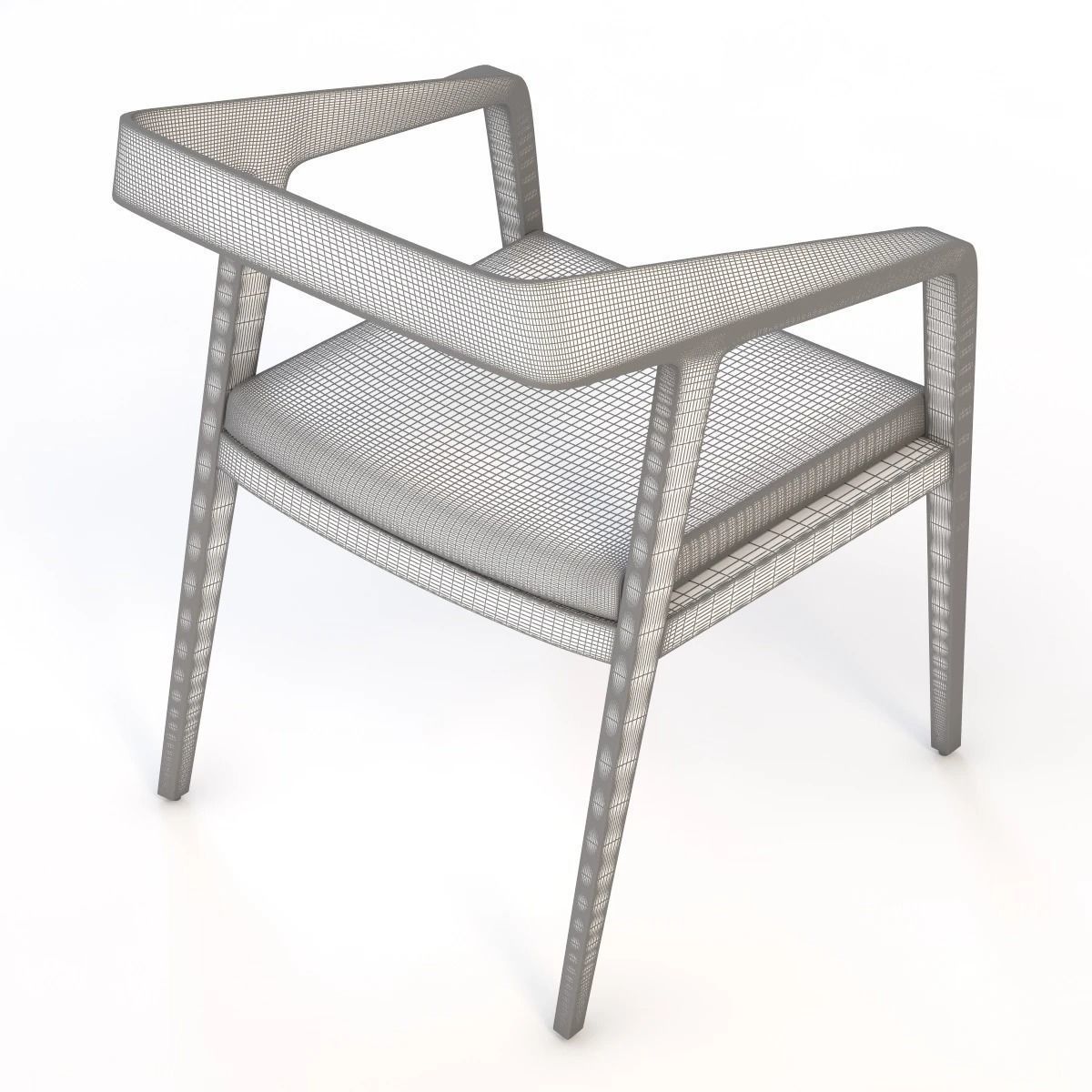 Full Twist Side Chairs Geiger 3D model_16