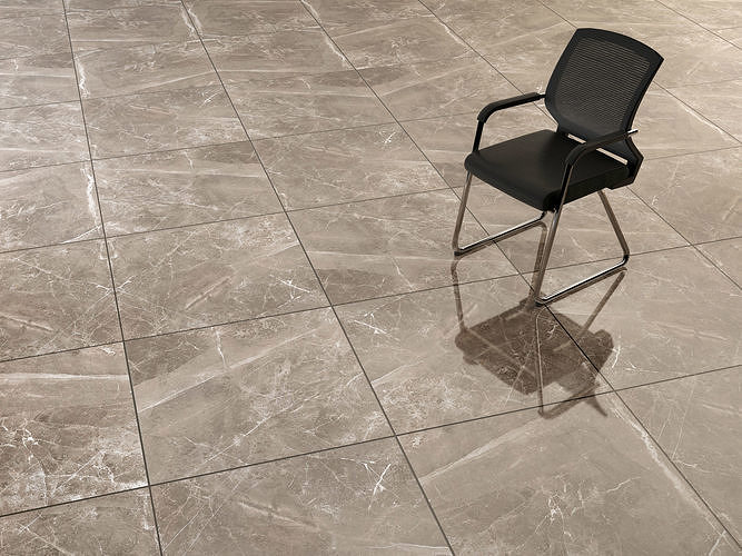 Victoria Smoke Marble Gloss Tile 800 x 800 mm Texture Map Texture