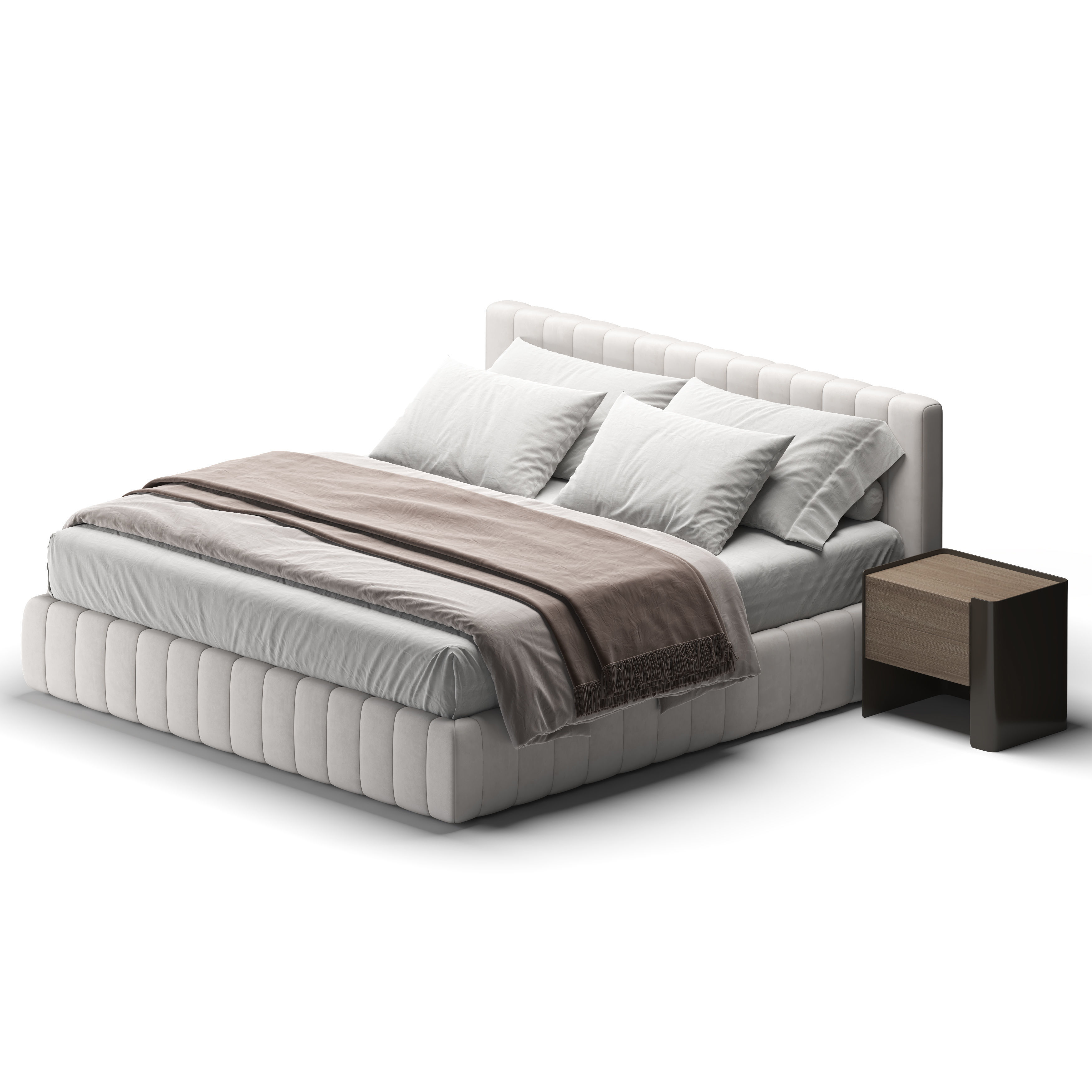 Nico bed 3D model_4