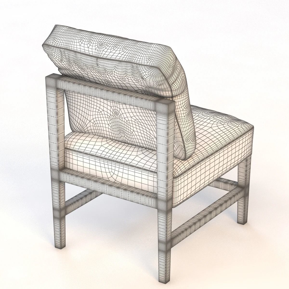 Fall Back Dining Chair 3D model_12