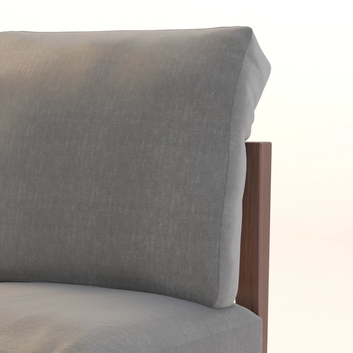 Fall Back Dining Chair 3D model_4