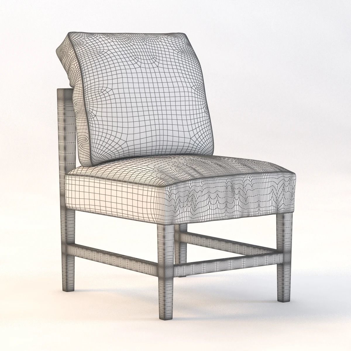 Fall Back Dining Chair 3D model_8