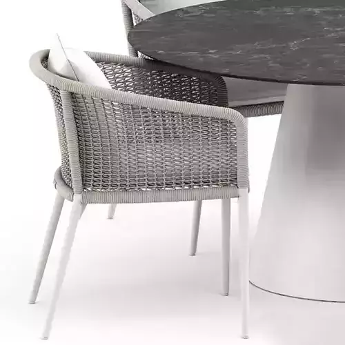 RATAN ARMCHAIR knot armchair and cone ii dining table 