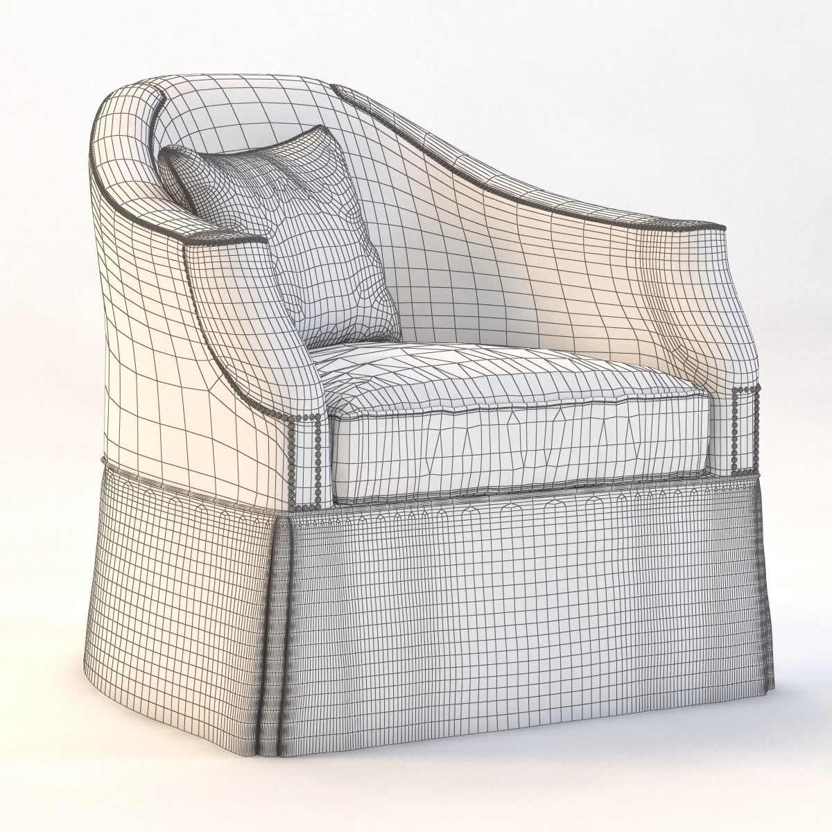 Eton Chair 3D model_9