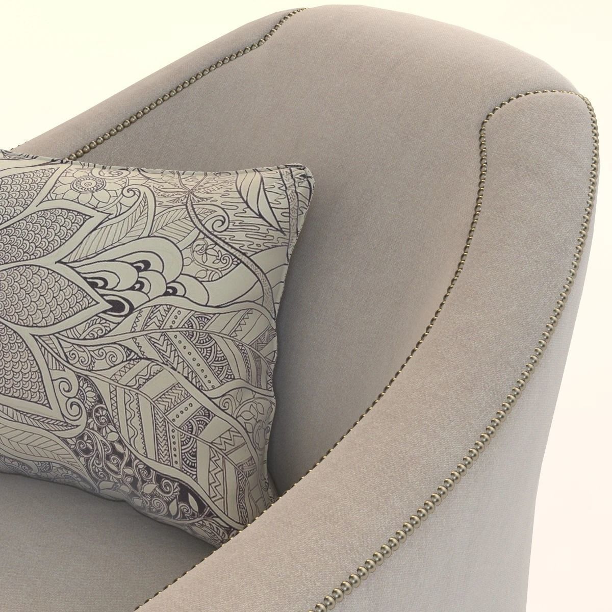 Eton Chair 3D model_4