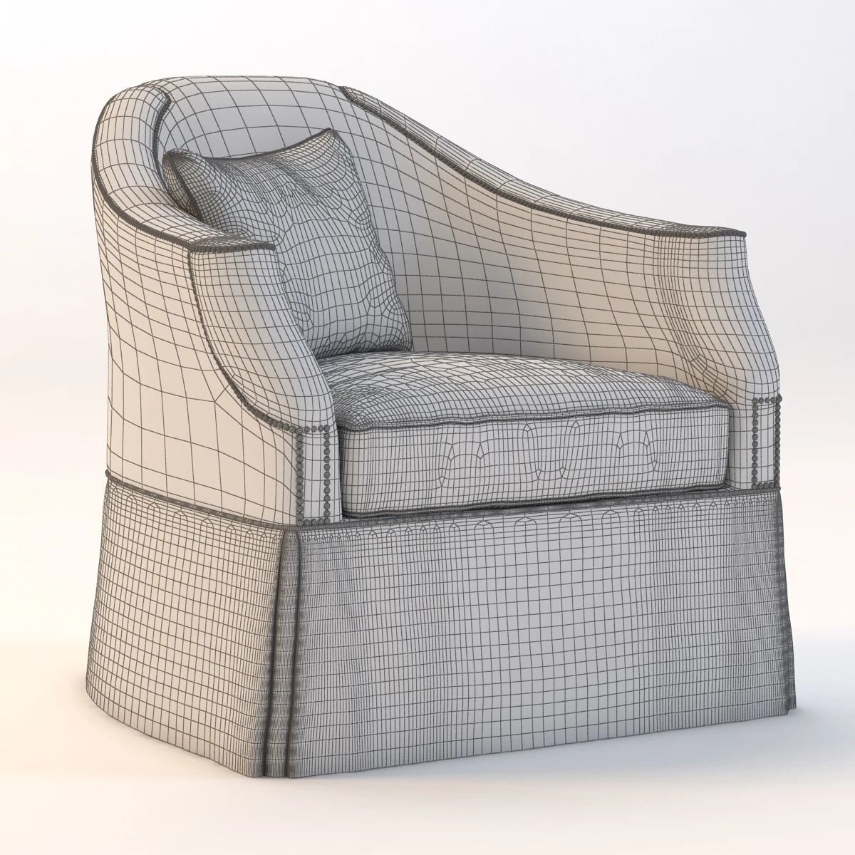 Eton Chair 3D model_8