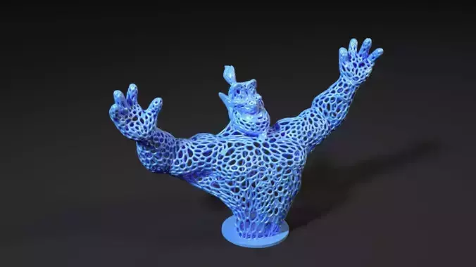 Aladdin Genie 3D print model