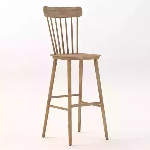 English Windsor Bar Stool