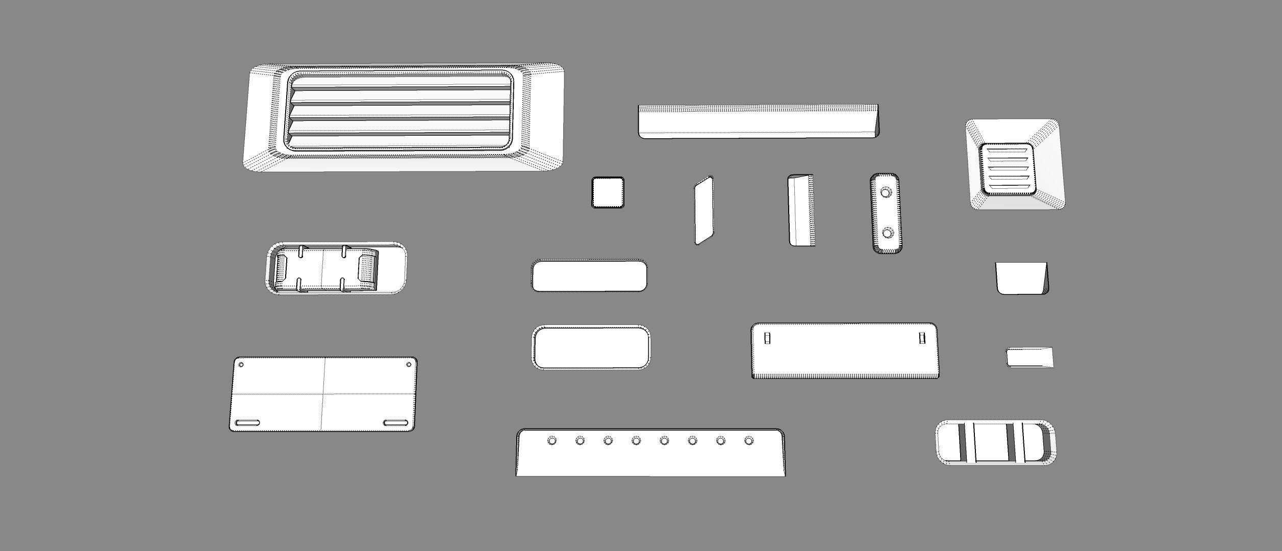 Sci fi trim sheets 1 3D model_23