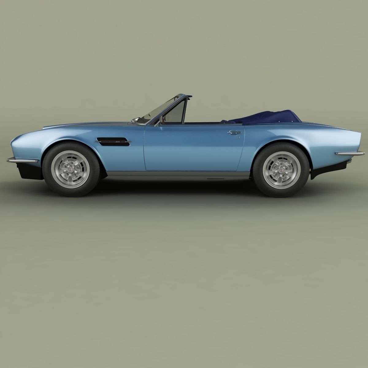 Aston Martin DBS Convertible 3D model_1
