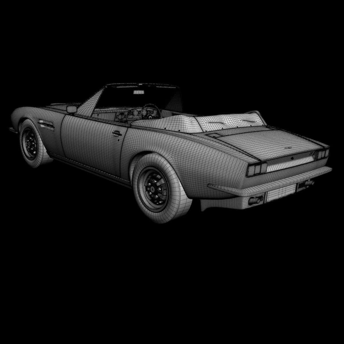 Aston Martin DBS Convertible 3D model_15