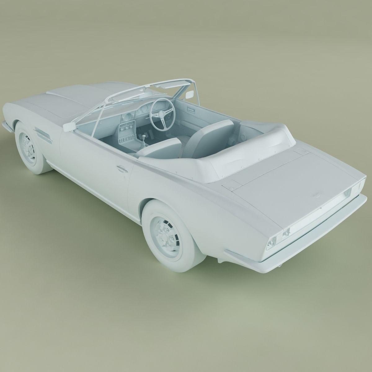 Aston Martin DBS Convertible 3D model_11