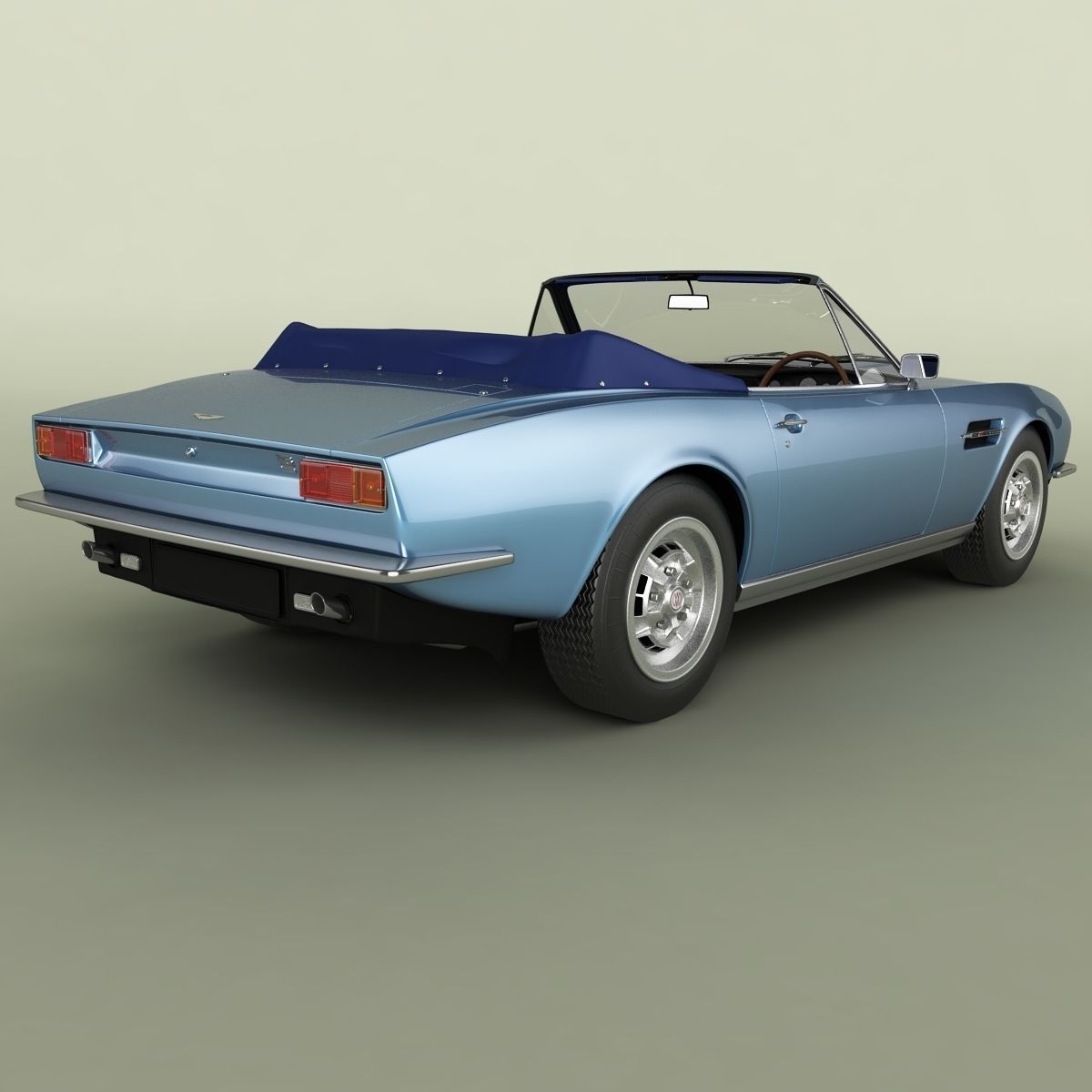 Aston Martin DBS Convertible 3D model_2