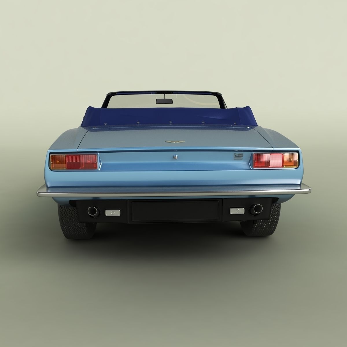 Aston Martin DBS Convertible 3D model_3