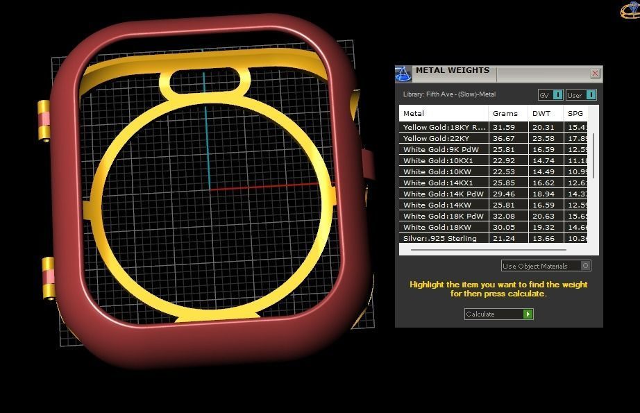 apple watch 45 mm 3D print model_3