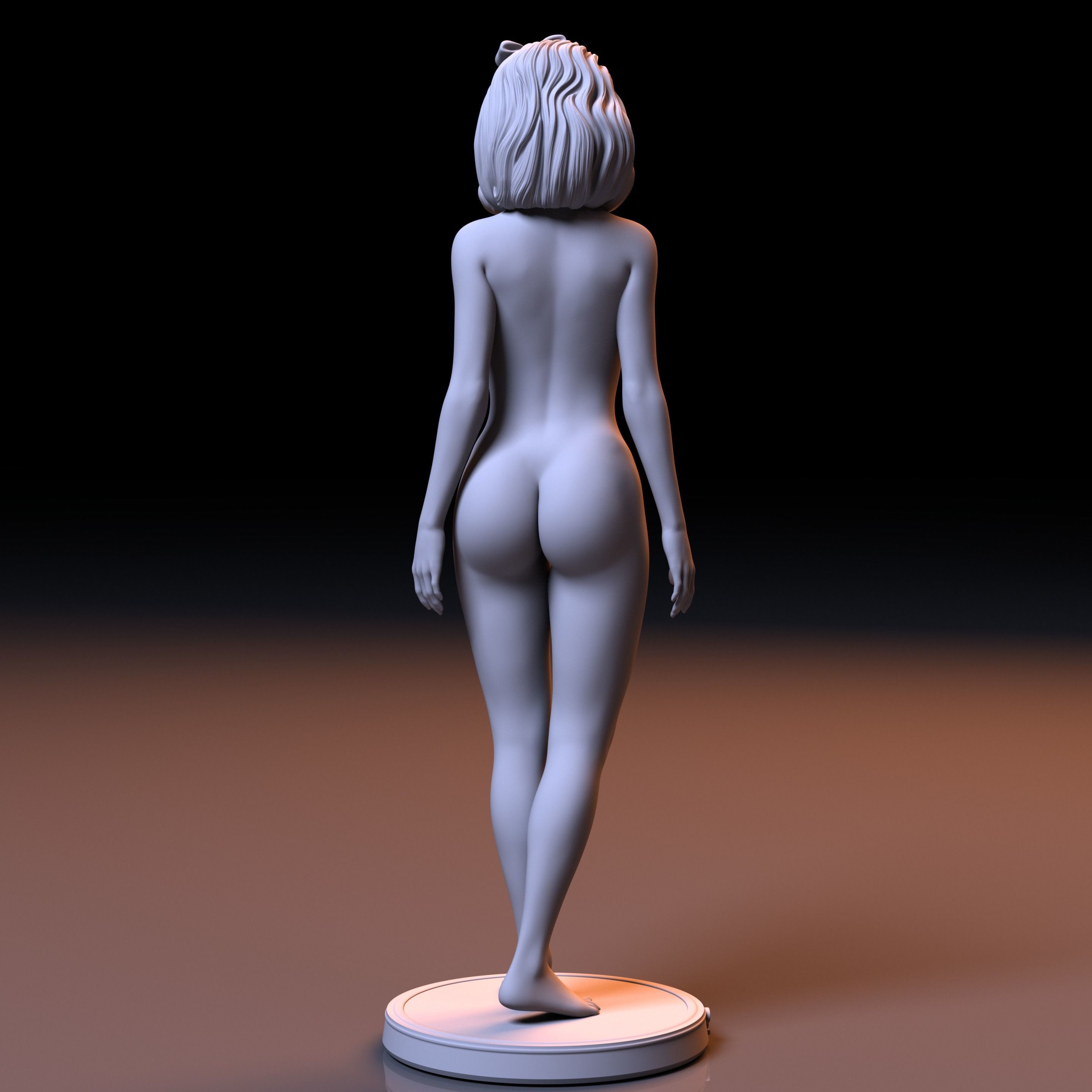Snow White Princess - human version 3D print model_3