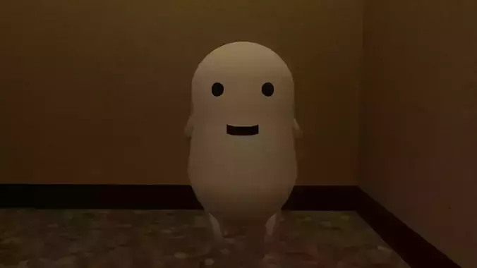 VRChat Avatar Small Snowman