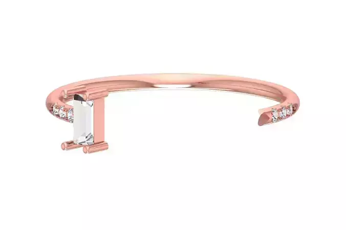 Women Light Weight Band Ring