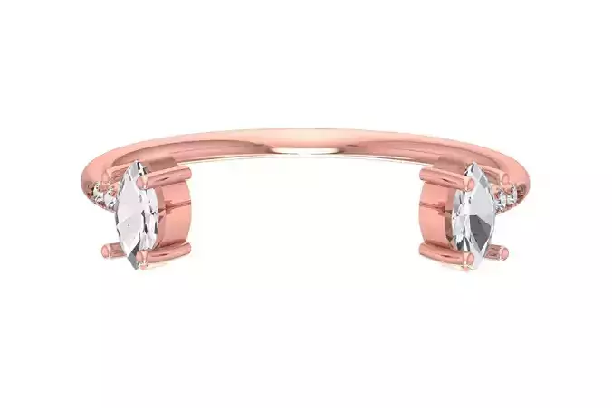 Women Light Weight Band Ring