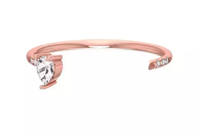 Women Light Weight Band Ring