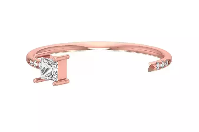 Women Light Weight Band Ring